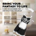 French Maid Costume - S/M - Black S-Line