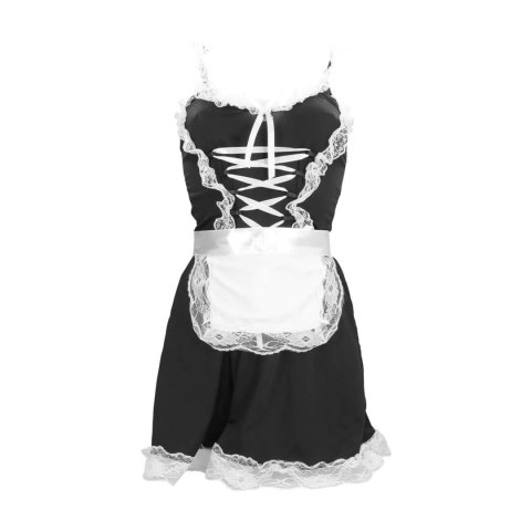 French Maid Costume - S/M - Black S-Line