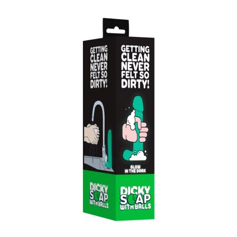 Glow in the Dark Dicky Soap with Balls S-Line