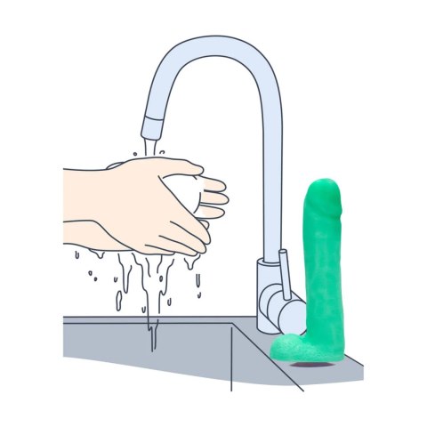 Glow in the Dark Dicky Soap with Balls S-Line