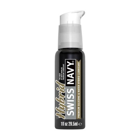 Hybrid - Premium Silicone and Water Hybrid Lubricant - 1 fl oz / 29,5 ml Swiss Navy