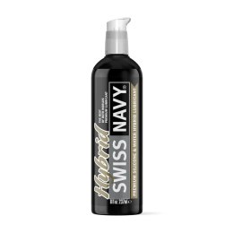 Hybrid - Premium Silicone and Water Hybrid Lubricant - 8 fl oz / 237 ml Swiss Navy