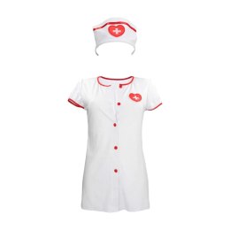 Nurse Costume - S/M - White S-Line