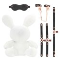 Rabbit Bondage - Velvet - Large - White S-Line