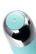 Relief vibrator with clitoral stimulation Flovetta Flax, silicone, mint, 17.5 cm Flovetta