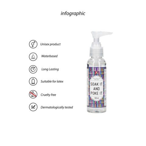 Soak It And Poke It - Extra Thick Lubricant - 100 ml S-Line