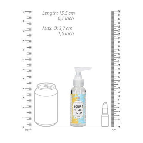 Squirt Me All Over - Waterbased Lubricant - 100 ml S-Line