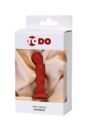 Korek ToDo Favorite Red Anal Wand ToDo by TOYFA