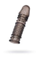 ToyFa XLover, Penis sleeve, for enlargement, TPE, transparent black, 13.5 cm XLover by TOYFA