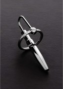 Wedge Plug Ring - HOLLOW 2,8 cm Steel