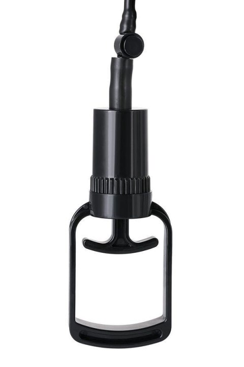 A-TOYS, Penis Pump Coal, with vibro, PVC, Transparent, 22,8 cm A-Toys
