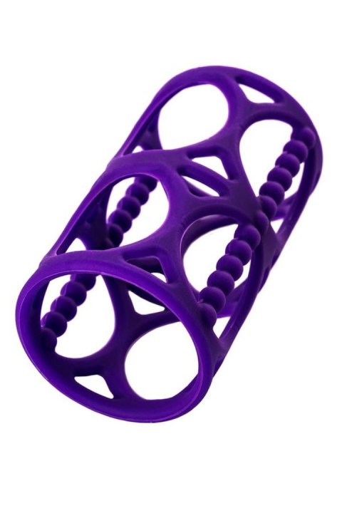 A-TOYS, Penis Sleeve, Silicone, Purple, 7.5 cm A-Toys