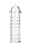 A-TOYS, Penis Sleeve, TPR, Transparent, 15.3 cm A-Toys