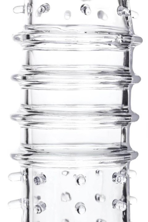 A-TOYS, Penis Sleeve, TPR, Transparent, 15.3 cm A-Toys