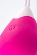 A-TOYS, Vibrating egg with remote control, silicone, pink and white, 12 cm A-Toys