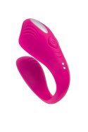 A-TOYS Vibrator for couples Cobrum, silicone, pink, 9.6 cm A-Toys