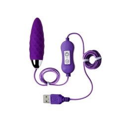 A-TOYS, Vibro egg 'Cony', with control panel, silicone, violet A-Toys
