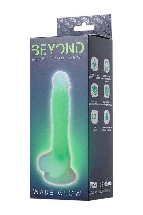 BEYOND BY TOYFA Wade Glow Green 14,5cm Beyond by Toyfa