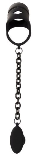 Black Velvets Cock cage with a Black Velvets
