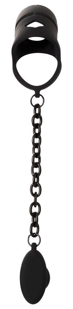 Black Velvets Cock cage with a Black Velvets