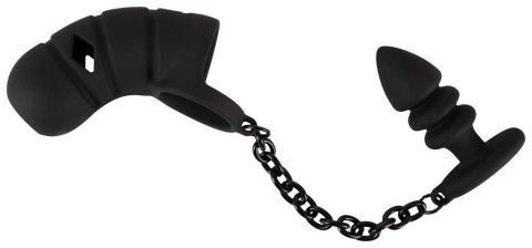 Black Velvets Cock cage with a Black Velvets