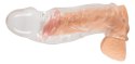 Crystal Clear Penis Sleeve wit Crystal