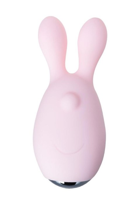 JOS VITA finger vibrating egg and vibrating attachment, silicone, powder pink, 8.5 and 8 cm JOS