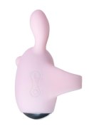 JOS VITA finger vibrating egg and vibrating attachment, silicone, powder pink, 8.5 and 8 cm JOS