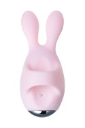 JOS VITA finger vibrating egg and vibrating attachment, silicone, powder pink, 8.5 and 8 cm JOS