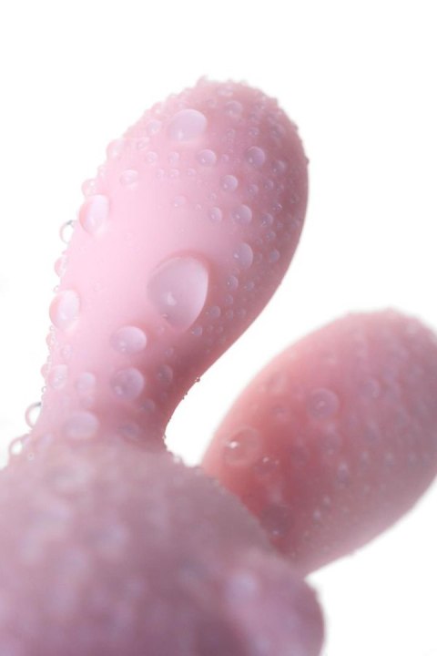 JOS VITA finger vibrating egg and vibrating attachment, silicone, powder pink, 8.5 and 8 cm JOS