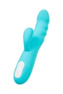 JOS Vibrator-rotator with clitoral stimulation JOS MERRY-SWI, silicone, blue, 20.7 cm JOS
