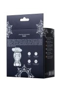 Lingam Shakti, Vibrating Masturbator, TPE, Transparent, 9 cm Lingam by TOYFA