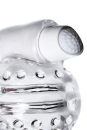 Lingam Shakti, Vibrating Masturbator, TPE, Transparent, 9 cm Lingam by TOYFA