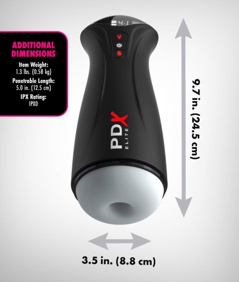 PDXE Fap-Gasm Frosted PDX Elite