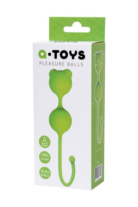 Pleasure balls A-Toys Green A-Toys