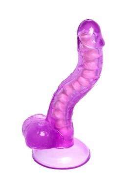 Realistic dildo A-Toys by TOYFA Celiam, TPE, purple, 20.5 cm A-Toys