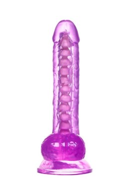 Realistic dildo A-Toys by TOYFA Celiam, TPE, purple, 20.5 cm A-Toys