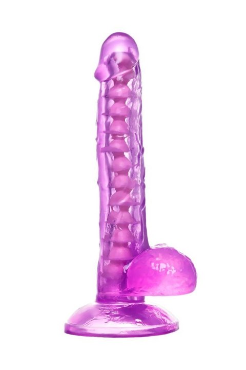 Realistic dildo A-Toys by TOYFA Celiam, TPE, purple, 20.5 cm A-Toys