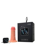 Realistic dildo Caliber 14/4 , PVC, flesh, length 14cm, diameter 4cm Caliber by RealStick