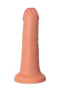Realistic dildo Caliber 18/4 , PVC, flesh, length 18cm, diameter 4cm Caliber by RealStick