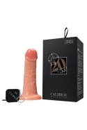 Realistic dildo Caliber 20/5 , PVC, flesh, length 20cm, diameter 5cm Caliber by RealStick