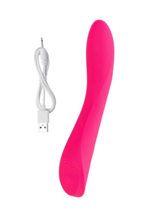 Unrealistic JOS Twig vibrator, 5 vibration modes, silicone, pink, 20.5 cm, O 3.4 cm JOS