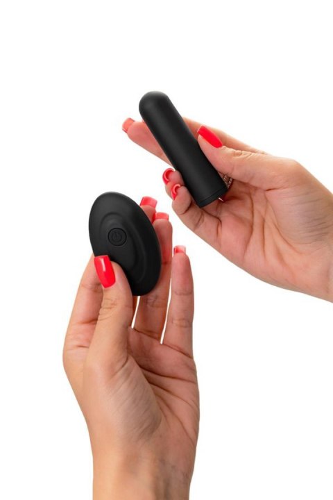 Vibro bullet with remote control, RealStik CALIBER, 7cm, O2 Caliber by RealStick