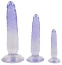 3pcs natural dildo set Crystal