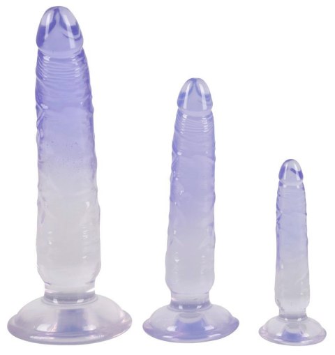 3pcs natural dildo set Crystal