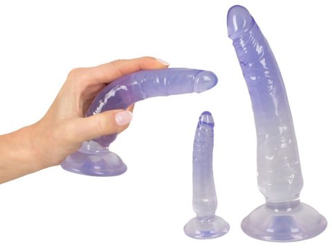 3pcs natural dildo set Crystal