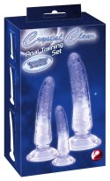 3pcs natural dildo set Crystal