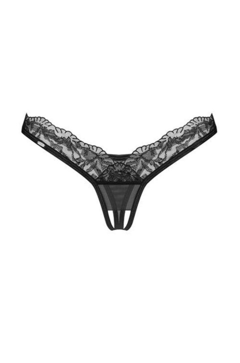 Arrowel Black otwarte stringi S/M Obsessive