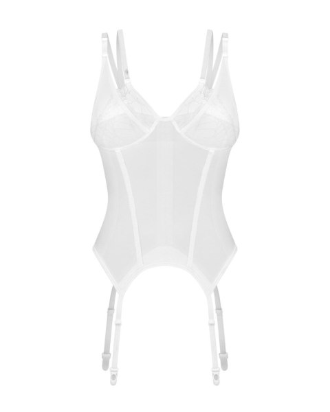 Arrowel White gorset biały S/M Obsessive