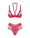 Cupide Desir komplet 2-częściowy otwarty L/XL Obsessive